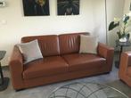 Canapés cuir 3 places + 2 places, Maison & Meubles, 200 à 250 cm, Banc droit, Comme neuf, Contemporain