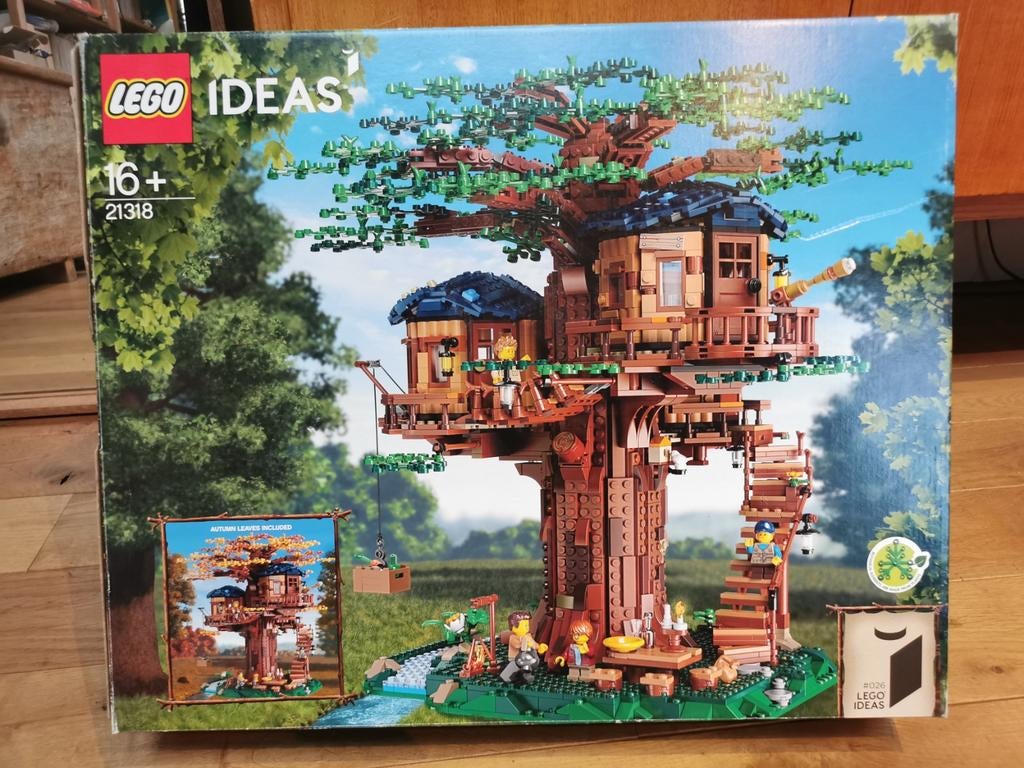 LEGO Ideas 21318 boomhut, Kinderen en Baby's, Speelgoed | Duplo en Lego, Ophalen, Compleet, Lego, Ideas