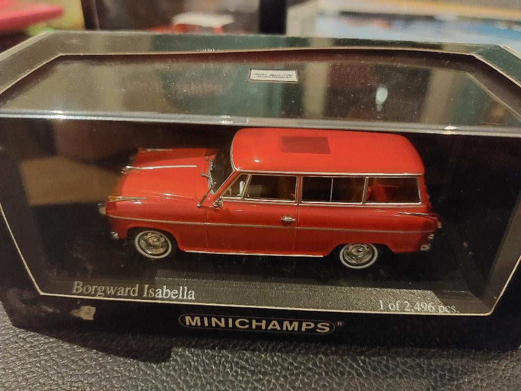 Minichamps Borgward Isabella 1/43, Ophalen of Verzenden, Nieuw, Auto, MiniChamps