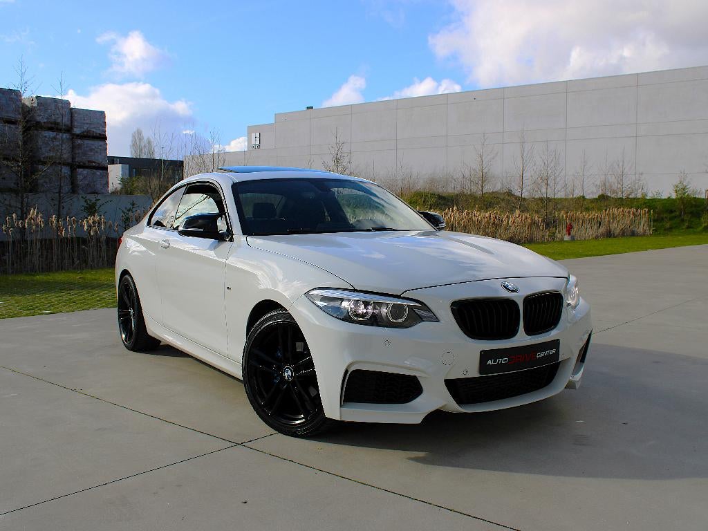 ✅BMW 218iA coupé M-pack * Open dak* Automaat* Alcantara* LED, Auto's, BMW, Achterwielaandrijving, 4 cilinders, 2 Reeks, 5 zetels