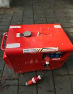 Kraftworld KW9500D Diesel Generator, Doe-het-zelf en Bouw, Aggregaten, Ophalen, Dieselolie, Geluidgedempt, Zo goed als nieuw