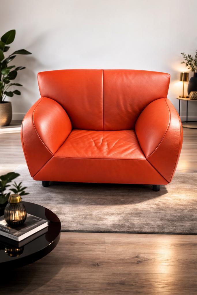 Zetel, Huis en Inrichting, Zetels | Zetels en Chaises Longues, Gebruikt, Driepersoons, 150 tot 200 cm, 75 tot 100 cm, Leer, Ophalen