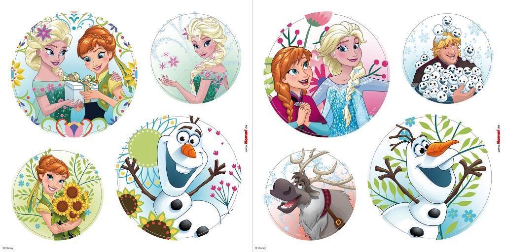 Disney Frozen Raamstickers - 8 Stuks - Lente, Ophalen of Verzenden, Nieuw, Overige typen
