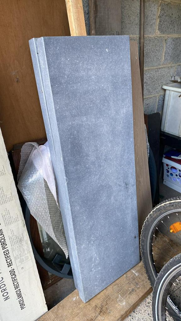 Couvre mur pierre bleue, Ophalen, Zo goed als nieuw