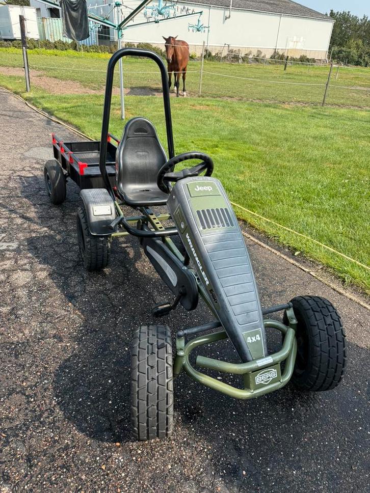 Berg Wrangler go-kart ZONDER AANHANGWAGEN, Kinderen en Baby's, Speelgoed | Buiten | Skelters, Zo goed als nieuw, Berg, Duozit