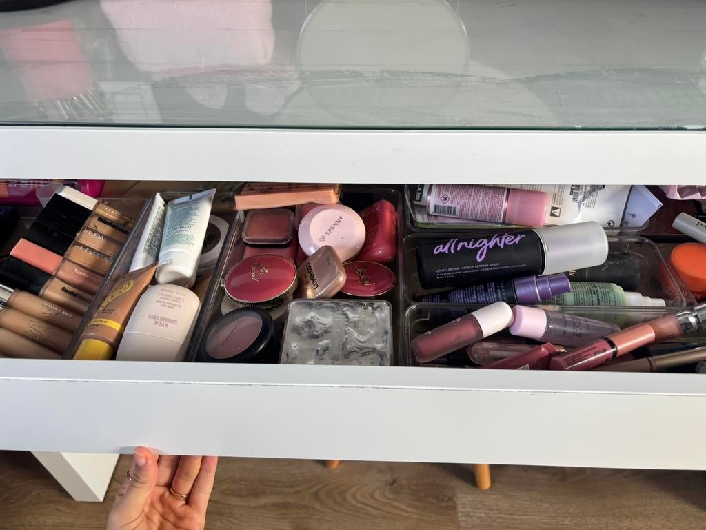 Coiffeuse/ kaptafel, Ophalen, Gebruikt, Hout