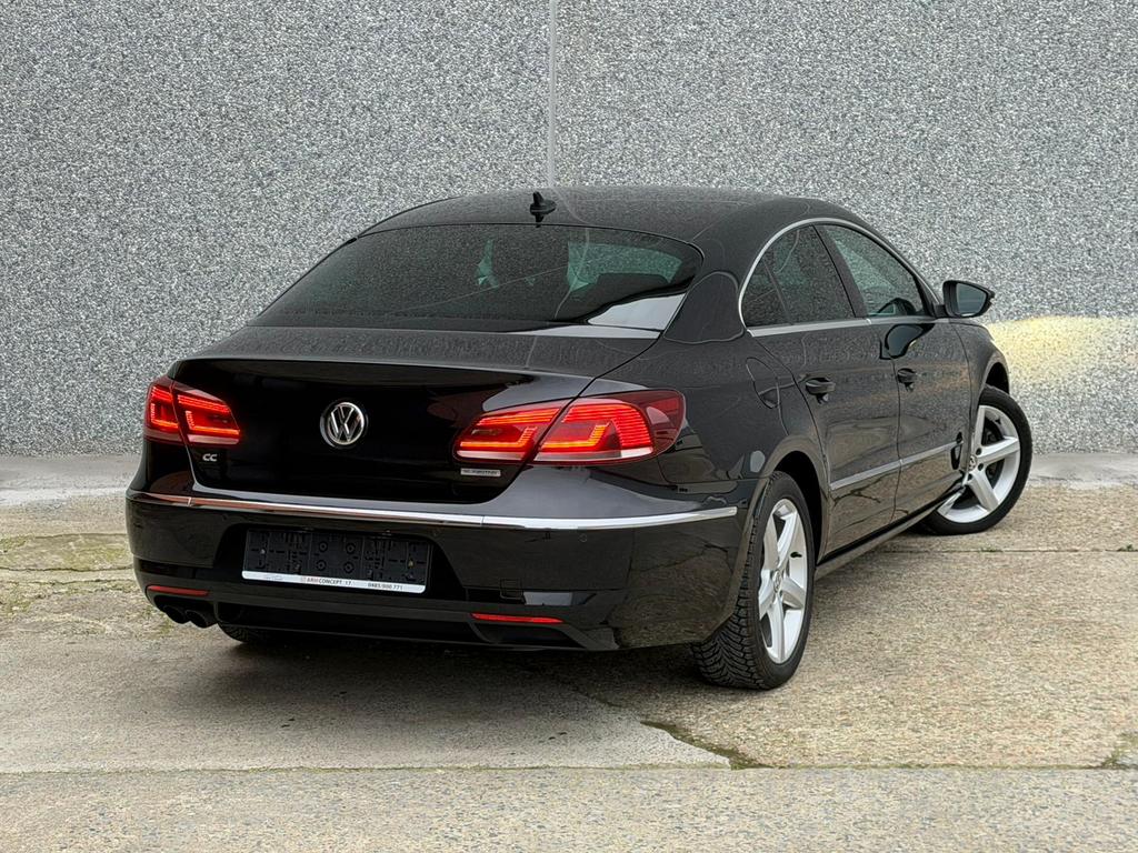 Volkwagen Passat CC 1.4 TSI essence 2013 Xenon/Led/GARANTIE, Auto's, Euro 5, Zwart, Bedrijf, Berline