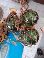 antieke glazen vissers bollen, Watersport en Boten, Ophalen, Zo goed als nieuw