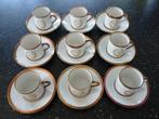 Service Moka, 9 tasses en porcelaine de Bavière, Enlèvement ou Envoi, Neuf, Porcelaine, Tasse et/ou soucoupe