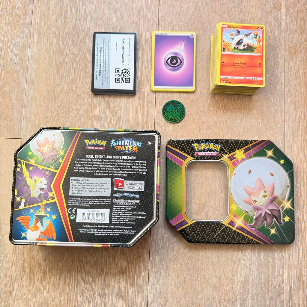 Pokemon kaarten en tins, Ophalen, Zo goed als nieuw