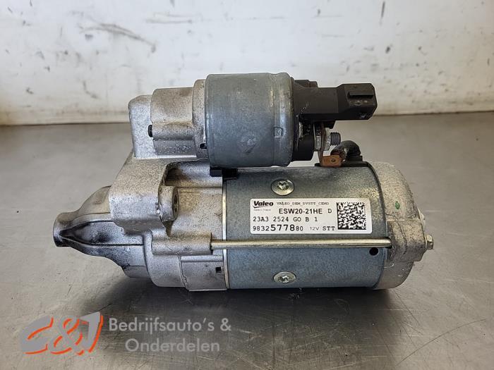 Démarreur d'un Citroen Jumpy, Autos : Pièces & Accessoires, Moteurs & Accessoires, Citroën, Utilisé, 3 mois de garantie, Enlèvement ou Envoi