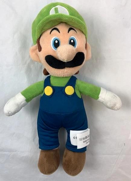 Nintendo Luigi Knuffel Super Mario Simba Toys 30cm, Kinderen en Baby's, Speelgoed | Knuffels en Pluche, Zo goed als nieuw, Overige typen