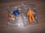 lot 2 figurines tintin et milou en cosmonaute objectif lune, Collections, Enlèvement ou Envoi, Tintin