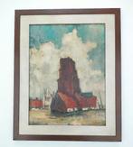 Olieverfschilderij op paneel. Sylvain Beerens. Lissewege ???, Antiek en Kunst, Ophalen