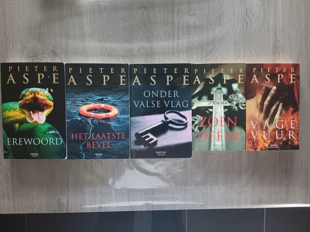 Boeken Aspe, Livres, Thrillers, Enlèvement ou Envoi, Comme neuf