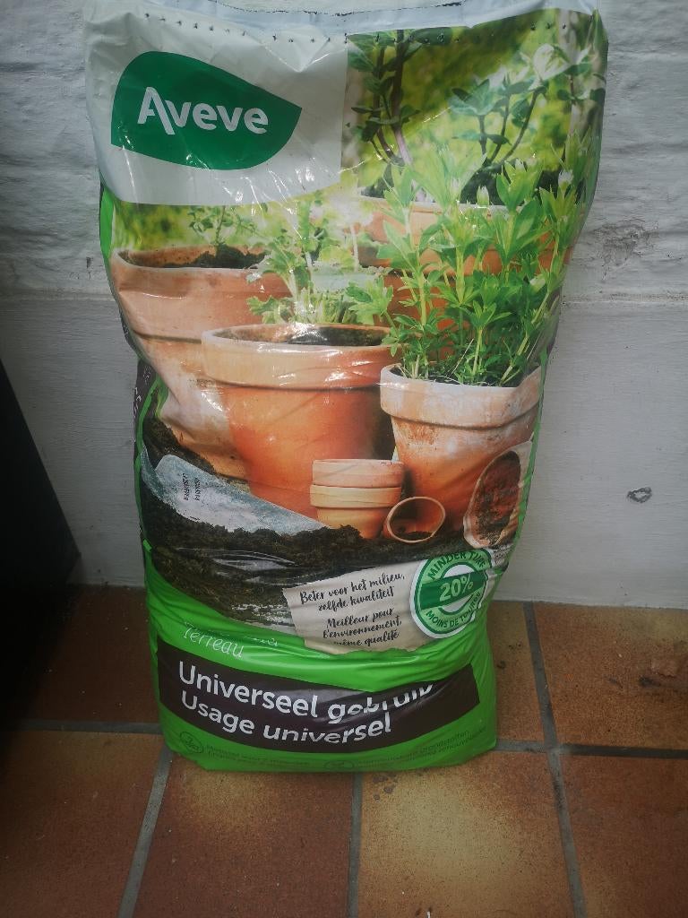 potgrond aveve 40 lit, Ophalen, Potgrond