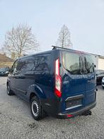 **FORD TRANSIT CUSTOM 2.0TDCI//LICHTEVRACHT-AIRCO/TREKHAAK**, Auto's, Voorwielaandrijving, 4 cilinders, Bedrijf, Grijs