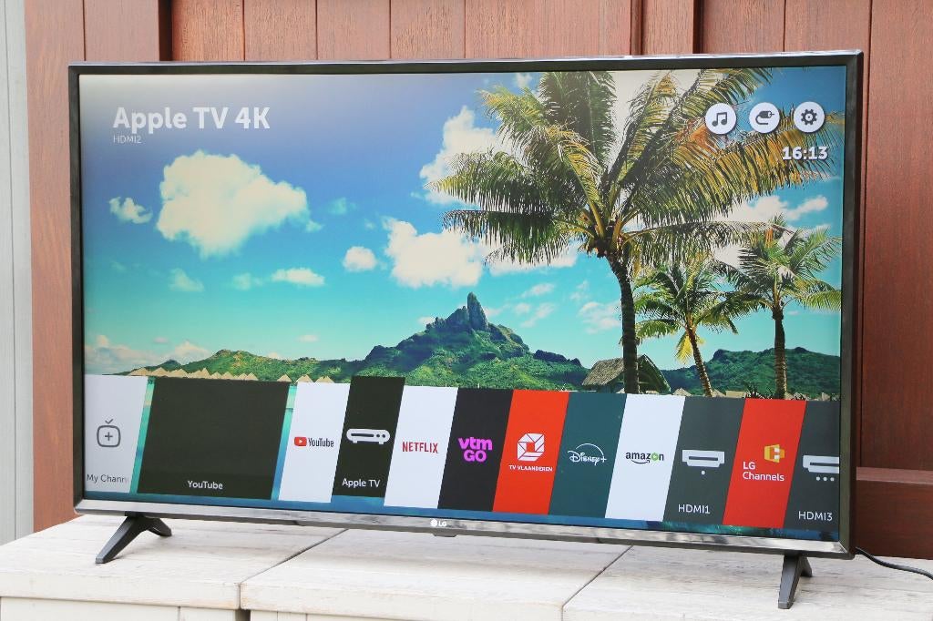 LG 43" 4K Smart TV, LED, Comme neuf, Enlèvement, LG