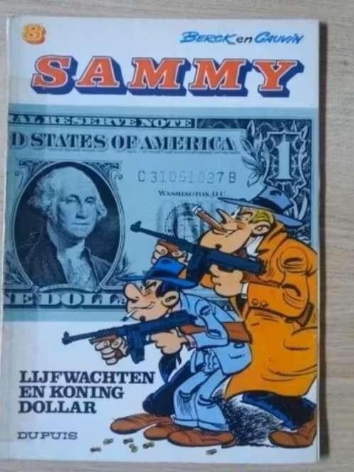 2 strips Sammy - nr. 8 en 33, Boeken, Stripverhalen, Meerdere stripboeken, Verzenden, Gelezen, Berck