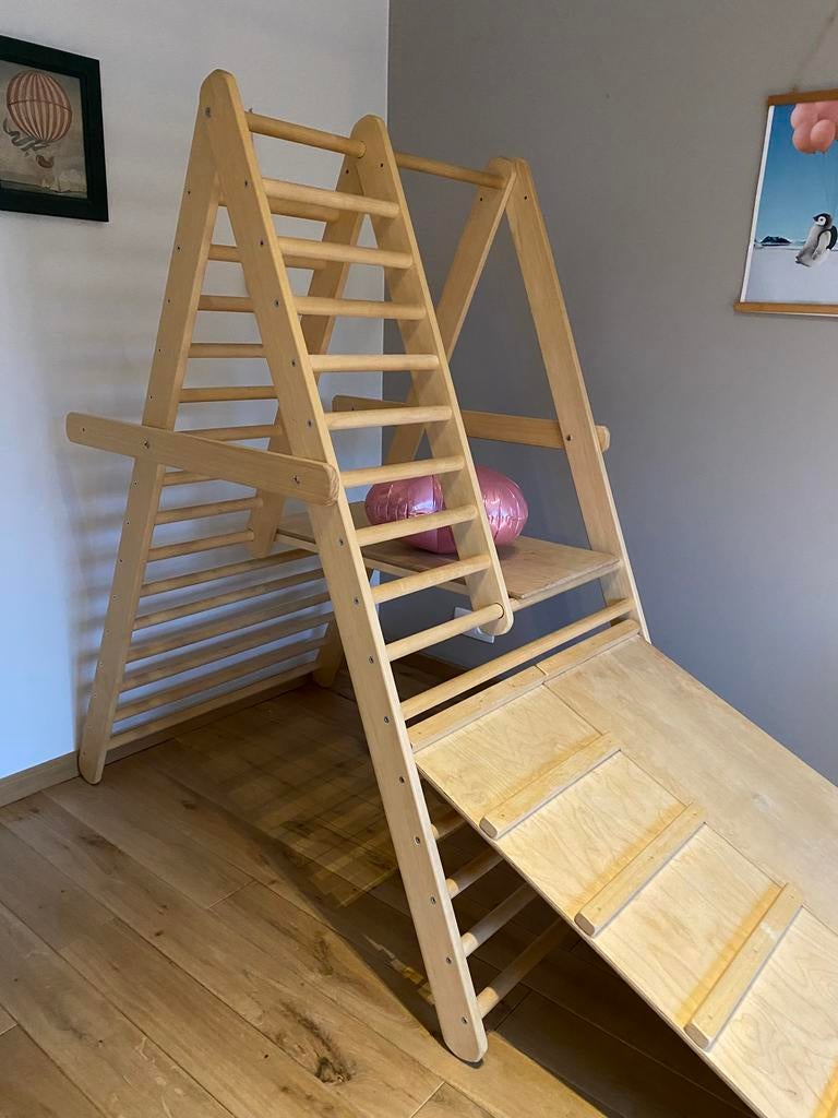 Klimrek / Aire de Jeux Enfant Montessori, Kinderen en Baby's, Ophalen, Zo goed als nieuw, Glijbaan