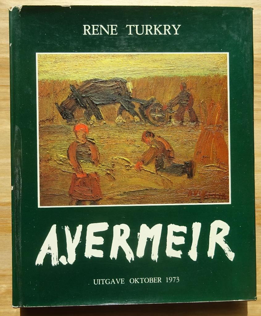 Alfons Vermeir, monografie door Rene Turkry, 1973, Gelezen, Ophalen of Verzenden, René Turkry, Schilder- en Tekenkunst