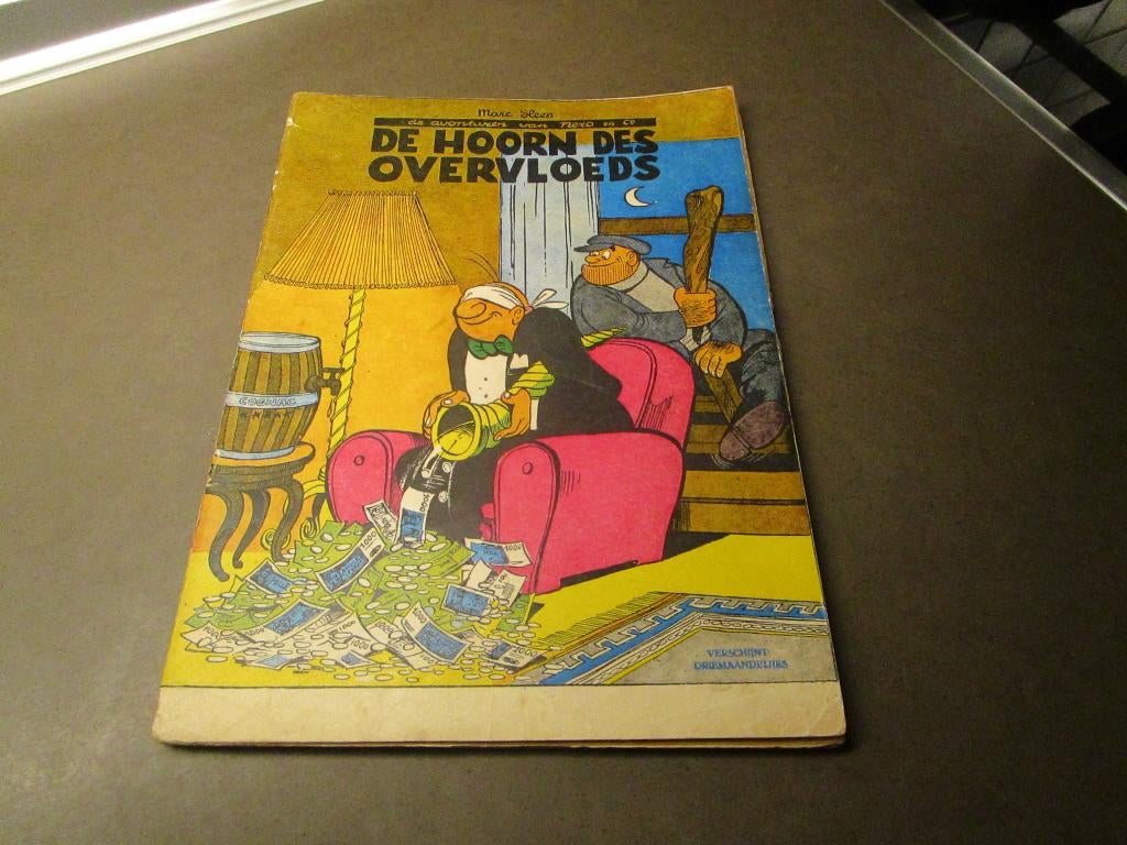 Nero - De hoorn des overvloeds - 1959, Boeken, Stripverhalen, Gelezen, Marc Sleen, Eén stripboek, Ophalen of Verzenden