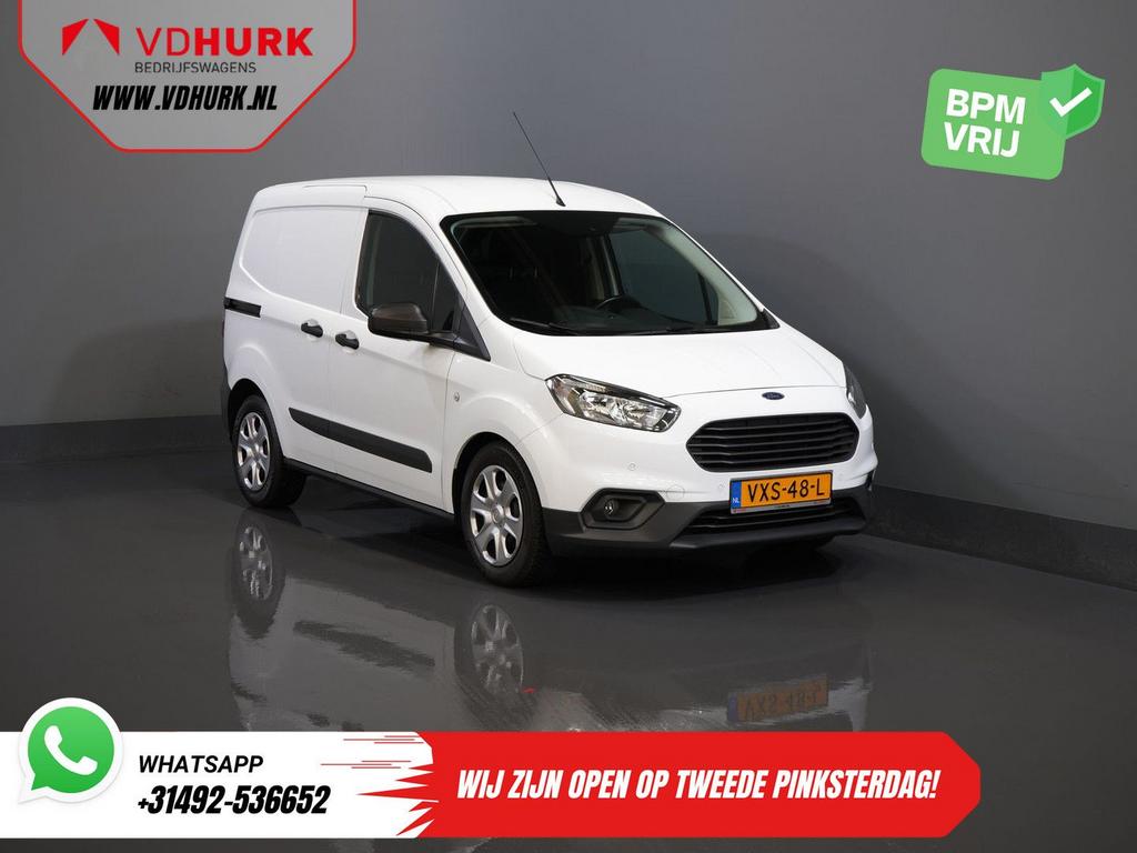 Ford Transit Courier 1.5 TDCI NL Auto/ 2xSchuifdeur/ Carplay, Auto's, Bestelwagens en Lichte vracht, Bedrijf, ABS, Airconditioning