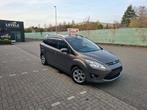 Ford Gran cmax 103385km 1.6 benz, autom airco 7 zit 12m gar, Auto's, Ford, Voorwielaandrijving, Beige, 4 cilinders, Bruin