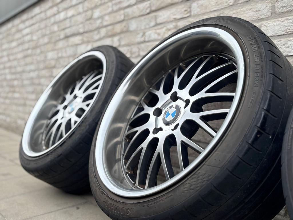 Jantes Bmw 19 pouces 5x120 avec pneus, Autos : Pièces & Accessoires, Pneus & Jantes, Enlèvement, Pneus et Jantes