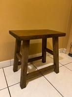 Bijzettafel of kruk in eik, Enlèvement, Comme neuf