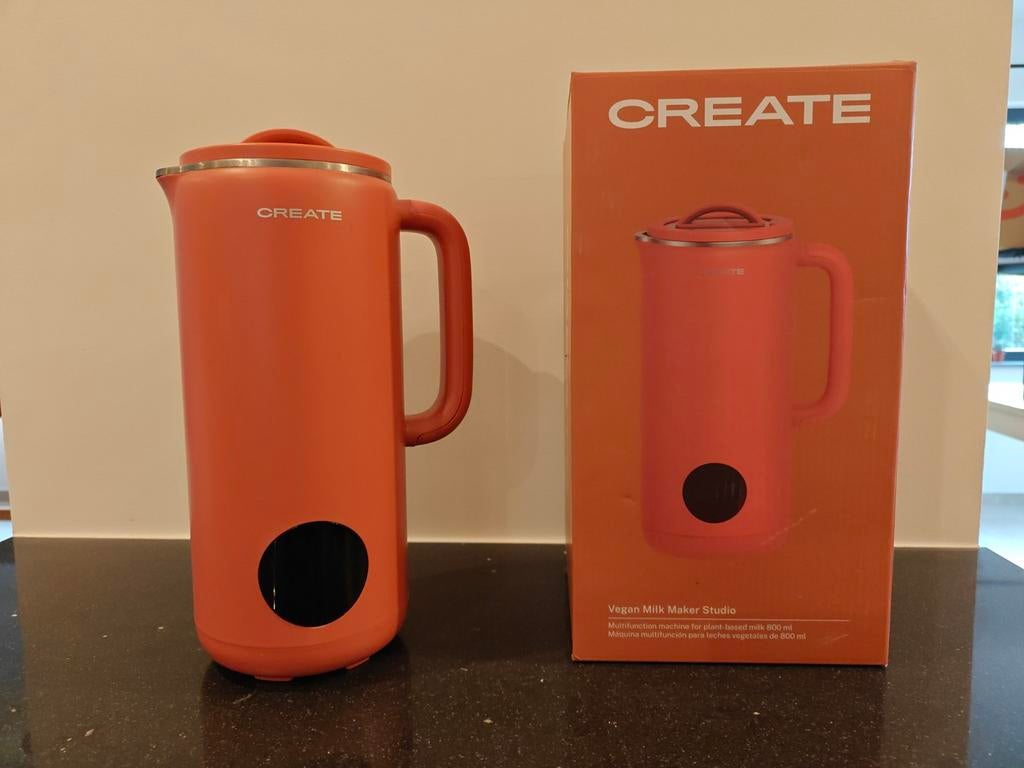 Create vegan milk & soup maker Studio, Enlèvement ou Envoi, Comme neuf, Mélangeur