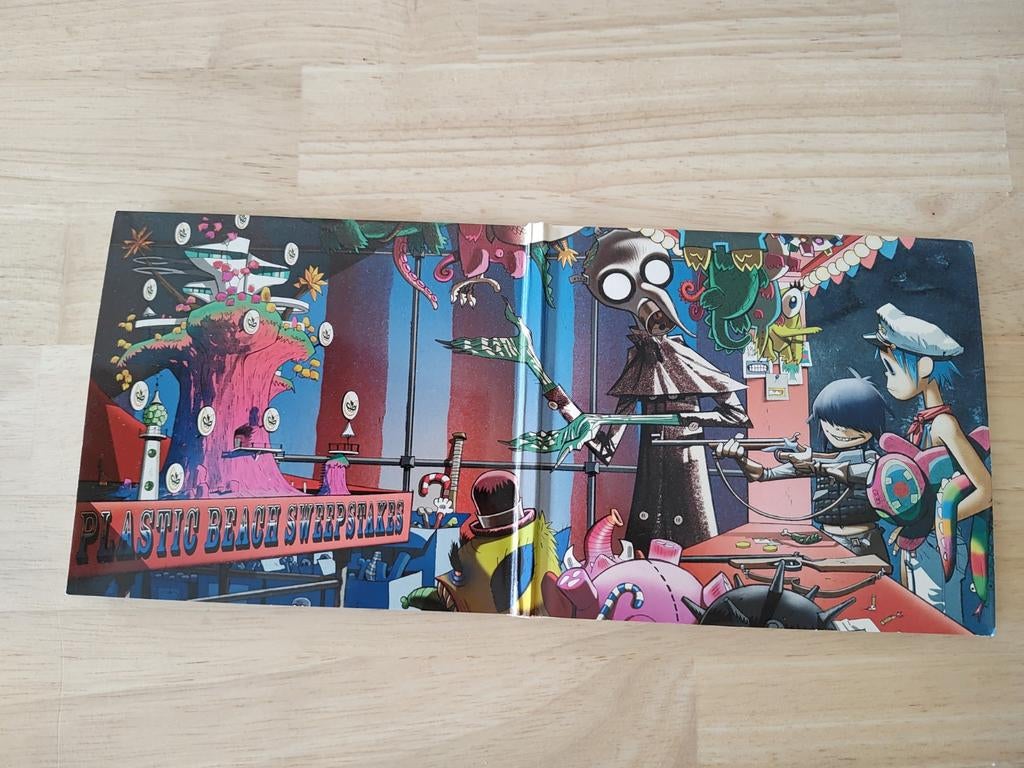 Gorillaz 'Plastic Beach' - 2010, Ophalen