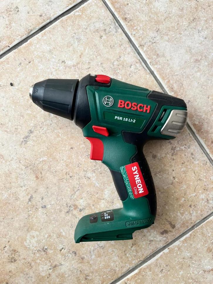 Accu boormachine Bosch PSR 18 LI-2, Bricolage & Construction, Outillage | Foreuses, Perceuse, 400 à 600 watts, Vitesse variable