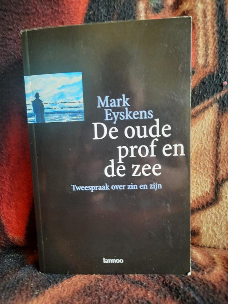 Gesigneerd Mark Eyskens De oude prof en de zee, Gelezen, Mark Eyskens, Maatschappij en Samenleving, Ophalen of Verzenden
