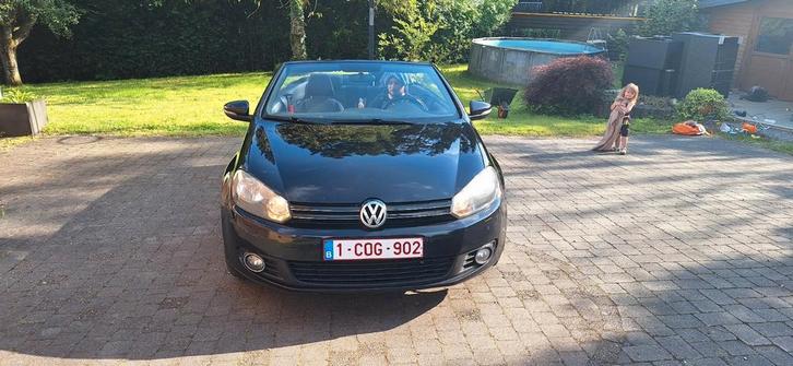 Golf 6 cabriolet 1,4 TSI automatique, Autos, Volkswagen, Golf, ABS, Essence, Euro 5, Cabriolet, 2 portes, Automatique, Noir, Gris