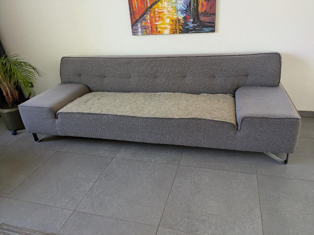 Zetel Xooon *gratis*, Maison & Meubles, Canapés | Salons, Quatre personnes ou plus, Banc droit, Enlèvement, Utilisé