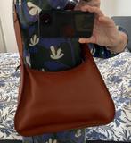 Delvaux handtas, Enlèvement ou Envoi, Comme neuf, Brun, Sac à main