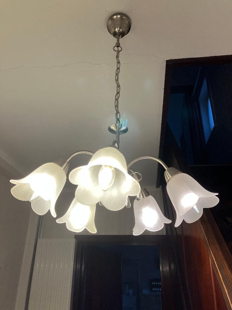 Luchter luster in Tin, Ophalen