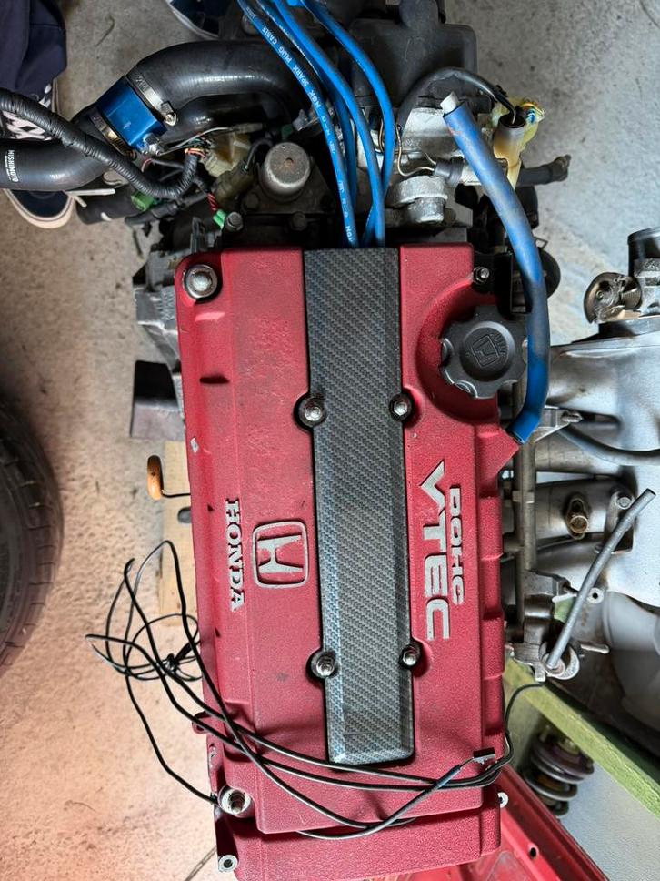 Swap complet B18c6 pour crx ee8 civic ee9, Autos, Honda, Particulier, Integra, Essence, Boîte manuelle, Enlèvement