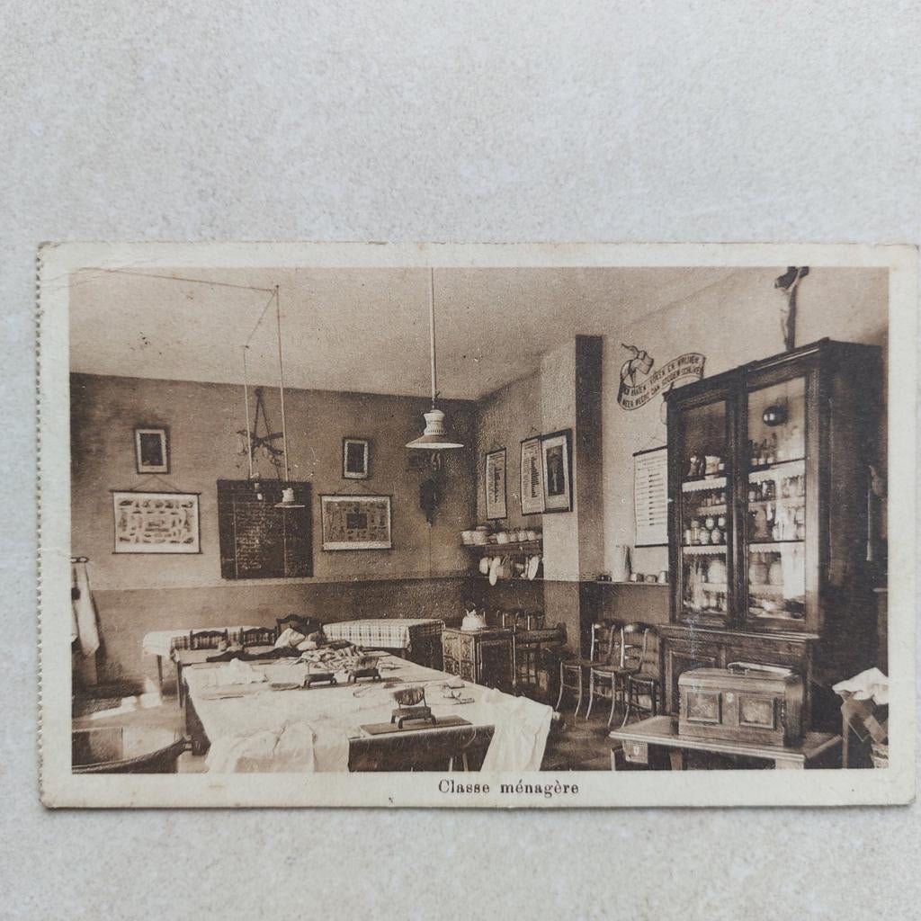 Oude postkaart Ledeberg, Enlèvement ou Envoi