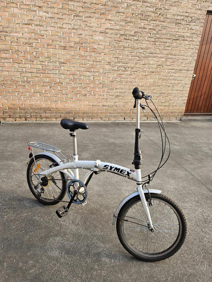 Plooifiets Symex, Fietsen en Brommers, Fietsen | Vouwfietsen, Gebruikt, Overige merken, Totaal opvouwbaar, Versnellingen, Ophalen