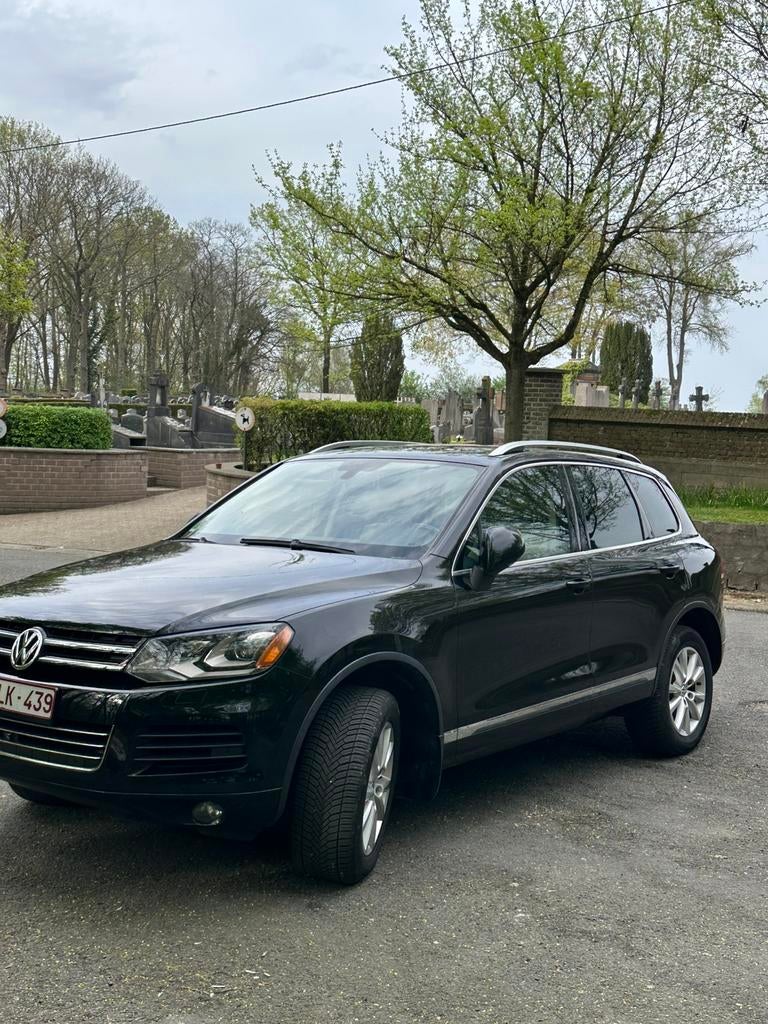 Volkswagen Touareg 3,6 benzine - 17.250€, Auto's, Volkswagen, Automaat, Euro 5, Beige, Zwart