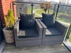 Lounge Terras, Tuin en Terras, Kunststof, Zo goed als nieuw, Loungeset, Bank