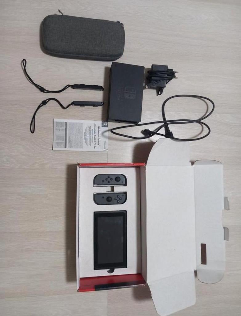 Nintendo switch 1 grijs, Ophalen