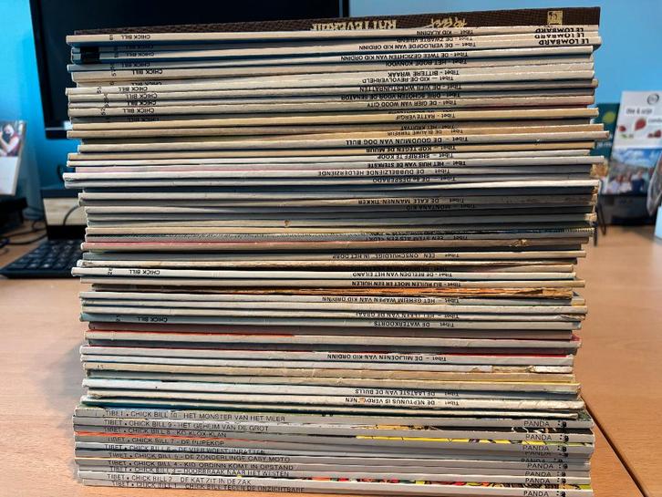 Strips Chick Bill (60 stuks), Livres, BD, Utilisé, Plusieurs BD, Enlèvement ou Envoi