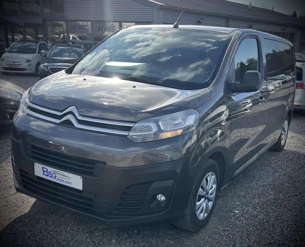 Citroën Jumpy 2.0 HDi*BOITE AUTO*CAMERA*UTILITAIRE*CLIM*GPS, Argent ou Gris, Euro 6, Entreprise, Noir