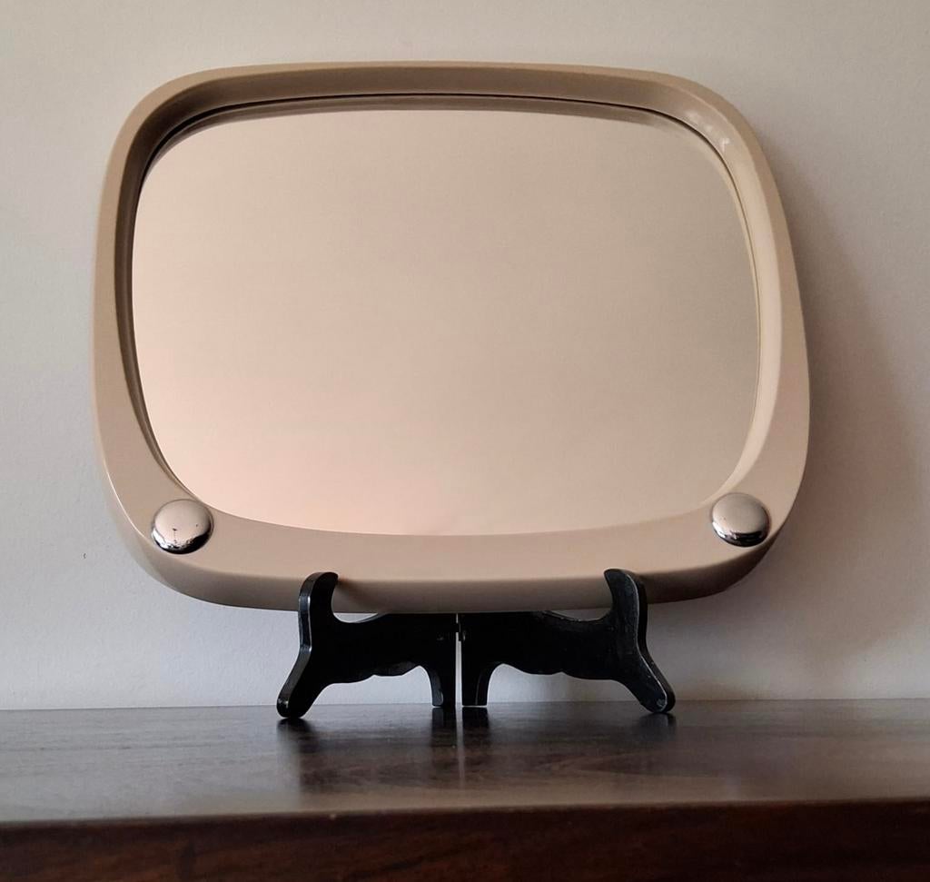 Miroir vintage en plastique des années 1970, Enlèvement ou Envoi