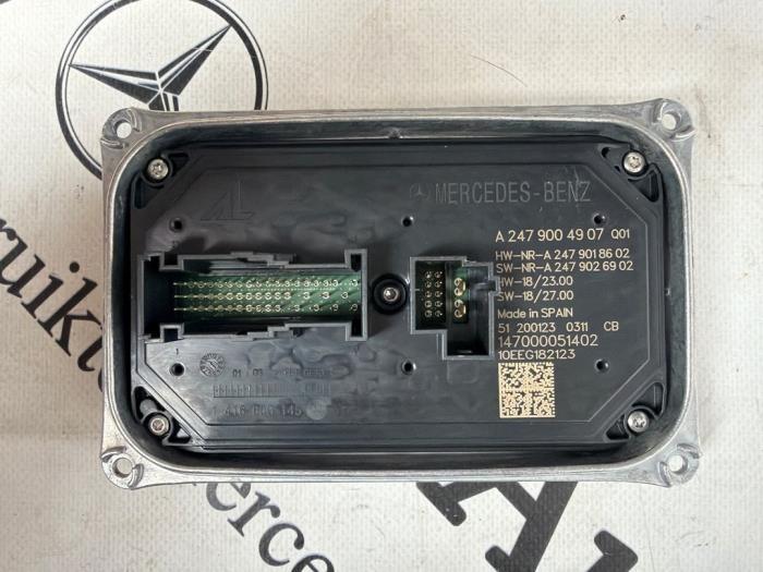Module phare LED d'un Mercedes CLA, Autos : Pièces & Accessoires, Éclairage, 3 mois de garantie, Utilisé, -, -