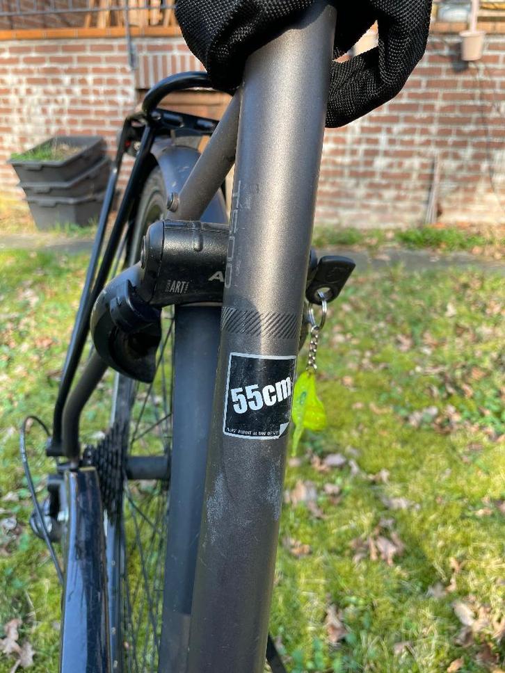 damesfiets TREK 55cm - donker bruin, Fietsen en Brommers, Fietsen | Dames | Damesfietsen, Gebruikt, Overige merken, Versnellingen