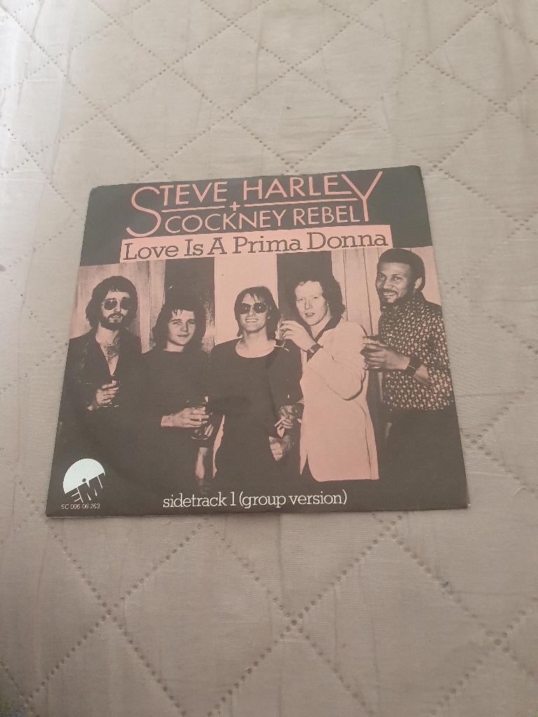 Steve Harley & Cockney Rebel – Love Is A Prima Donna - 1976, Enlèvement ou Envoi, Single, Comme neuf, Pop